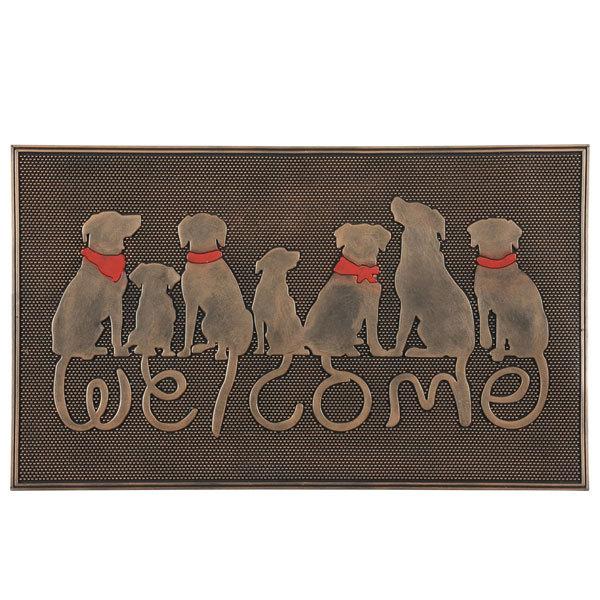 玄関マット WELCOME ドック 犬 コイヤーマット ゴムマット 屋外 室内 屋内 滑り止め 店舗 おしゃれ ウェルカムドック ドアマット ラバー ホーム |  | 01