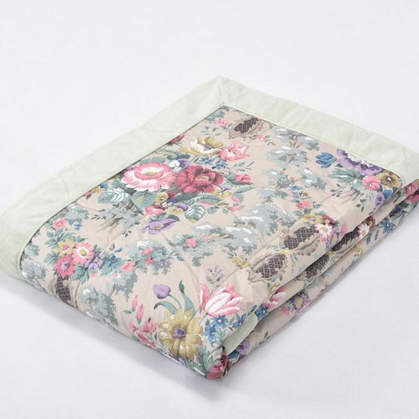 西川 キルトケット サンダーソン 肌掛け布団 シングル 洗える 花 フラワーパターン フラワー フラワーデザイン シングルサイズ 洗濯機 花柄 FE05803014 | 西川 | 04