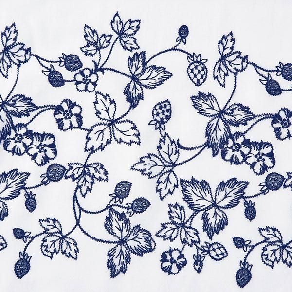 西川 クッションケース クッションカバー ウェッジウッド 花柄 花 刺繍 ファスナー式 綿100% サテン カバー クッション くっしょんカバー 日本製 PG44800635 | WEDGWOOD | 02