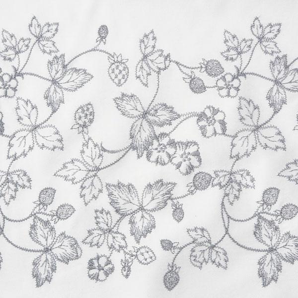 西川 クッションケース クッションカバー ウェッジウッド 花柄 花 刺繍 ファスナー式 綿100% サテン カバー クッション くっしょんカバー 日本製 PG44800635 | WEDGWOOD | 03