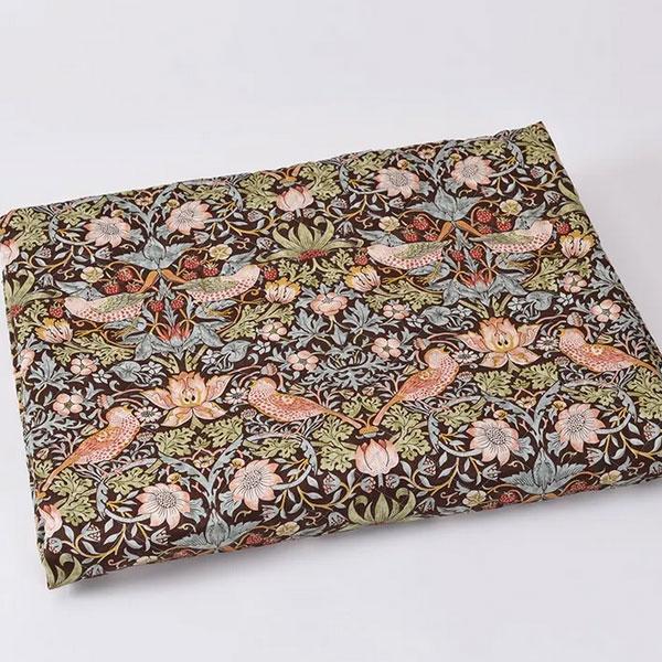 西川 ベッドスプレッド ウイリアムモリス いちご泥棒 綿100％ 西川 モリスギャラリー ウィリアムモリス ウォッシャブル 185×275cm | 西川 | 04