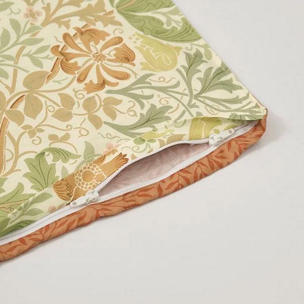 西川 掛けふとんカバー モリス ギャラリー 掛け布団カバー リバーシブル 日本製 洗濯機OK 北欧デザイン シングルサイズ 寝具 コンプトン柄 ウィリアム・モリス | 西川 | 04