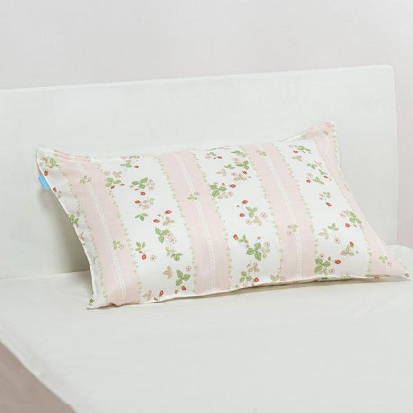 西川 ウェッジウッド ピローケース 専用カバー 枕カバー ピローケース カバー まくらカバー 綿100％ 洗い替え 送料無料 ワイルドストロベリー柄 封筒式 洗濯機OK | WEDGWOOD | 01