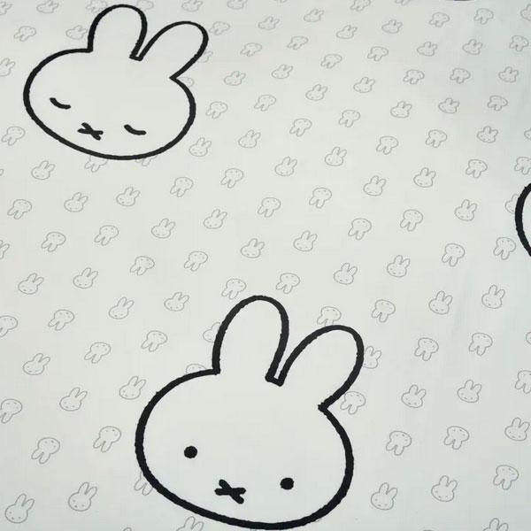 ミッフィー 西川 掛けふとんカバー 掛けカバー シングル 布団カバー miffy 掛布団カバー ミッフィーフェイス柄 キャラクター かわいい 150×210cm | 西川 | 01