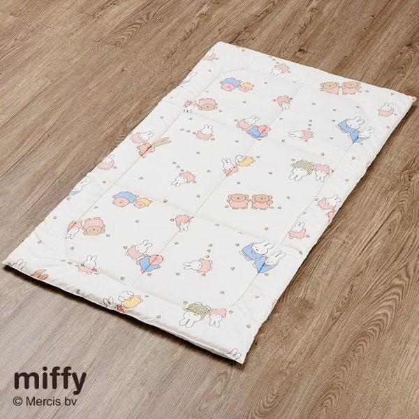 西川 ミッフィー お昼寝用 敷きふとん 敷き布団 洗える 保育園 幼稚園のお昼寝に 西川のお昼寝 敷布団 洗濯機対応 タンブル乾燥 お昼寝敷布団 | 西川