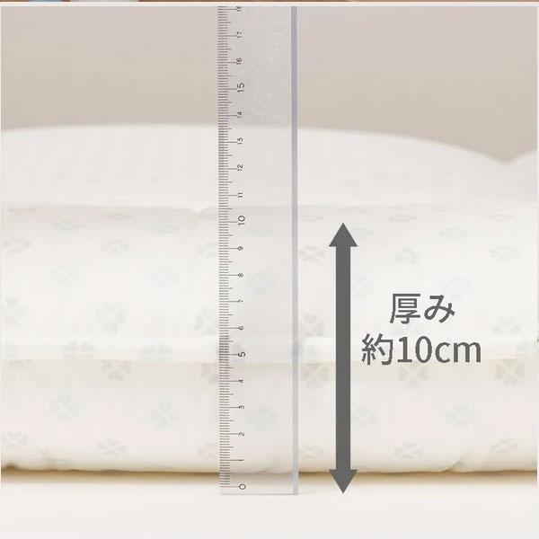 ジュニア敷布団 日本製 抗菌加工 綿100%生地 西川 合繊敷きふとん 子供布団 子供用布団 防ダニ効果 日本 敷きふとん 子供用 WD65130000 | 西川 | 03