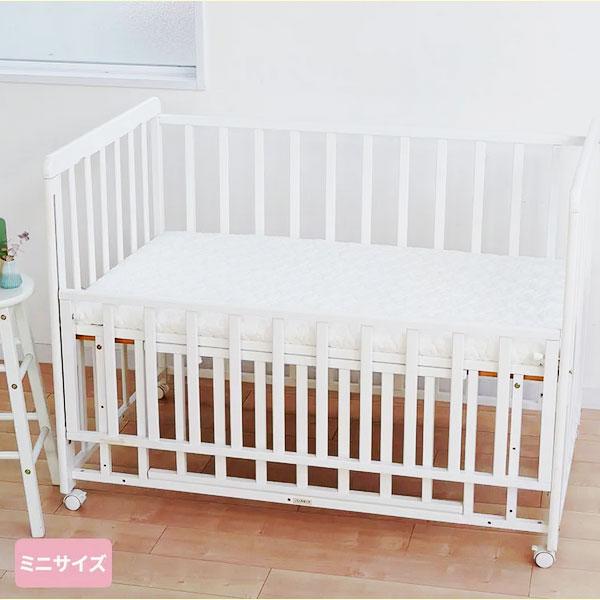 nishikawa 西川 ミニトリプルパッド 60X90cm 洗える 1枚3役 で 防水シーツ キルトパッド フィットシーツ babyhome ホワイト WM55359001 | 西川 | 01