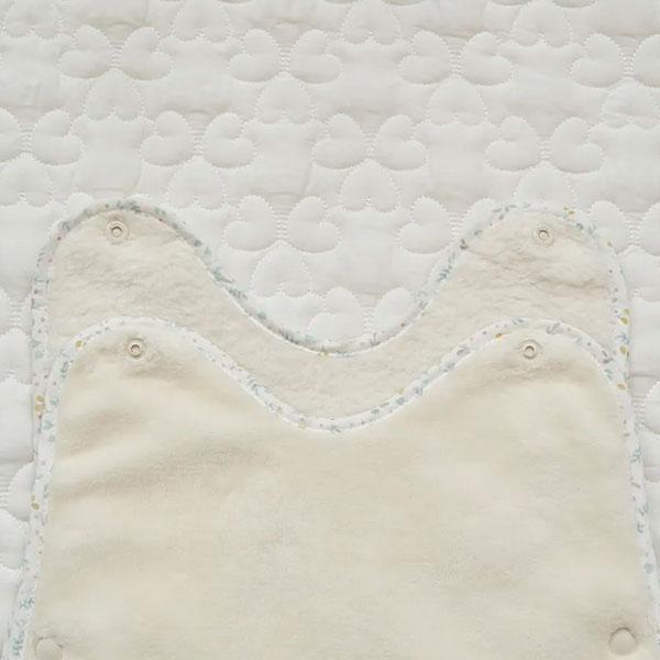 西川 スリーパー 綿毛布 ベスト 袖なし ベビーホーム 綿毛布素材 赤ちゃん ベビー キッズ 綿毛布スリーパー ベビーホーム 日本製 洗濯機OK プリントヘム | 西川 | 03