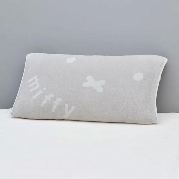 枕カバー ミッフィー まくらカバー のびのびタオルピローケース リバーシブル ピローケース 枕カバー 西川 替えカバー カバー のびのび 洗濯機OK まくらカバー | 西川 | 01