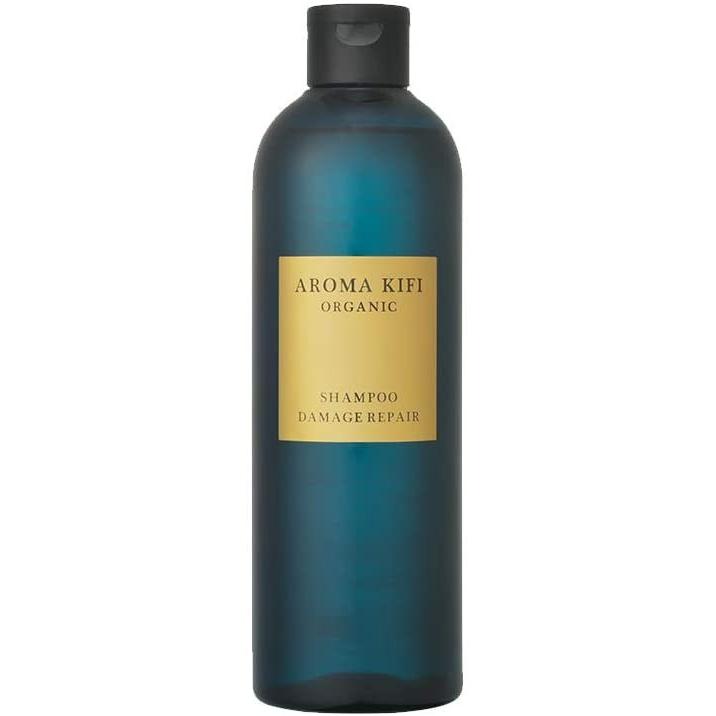 アロマキフィ AROMAKIFI アロマキフィ オーガニック シャンプー 480ml ダメージリペア アロマティックローズ 青 フローラル | AROMAKIFI