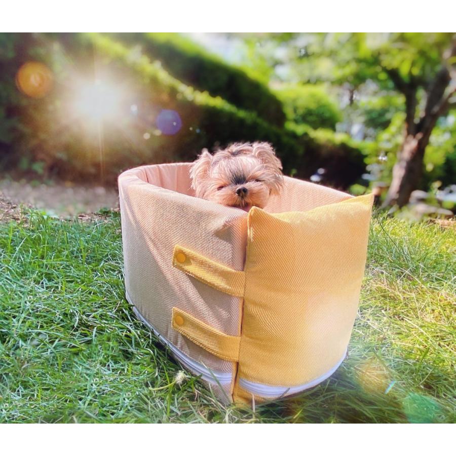 ペットドライブボックス ベッド ドライブ 用品 犬 小型ペット用 車用シート 飛出し防止 ソファー ペットマット 洗える アームレストボックスに固定可能 車載用 Jxe075 Select Ebisu Mart 通販 Yahoo ショッピング