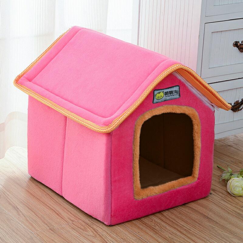 超安い品質 ペットハウス 猫ハウス ペットベッド 犬ハウス ペット用品 ペットグッズ 三角屋根 ふわふわ 可愛い かわいい 室内用 屋内用 犬 猫 小型 犬用 犬小屋 Shipsctc Org