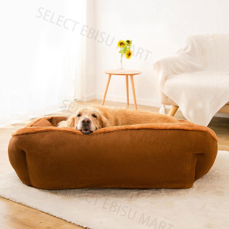 ペットソファー XL 犬ベッド 夏用 通年 ペットマット ペットベッド 大型犬