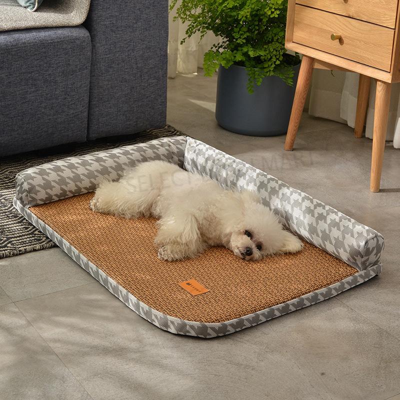 当店だけの限定モデル 犬 ベッド 夏用 ペットベット おしゃれ 小型犬 中型犬 大型犬 猫 洗える 夏 冷感 涼しい 枕 まくら ひんやり 寝具 犬の巣 猫ベッド 送料無料 Shipsctc Org