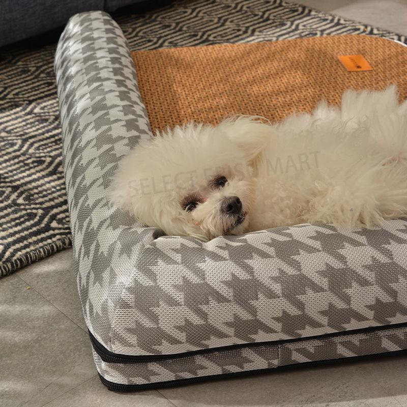 当店だけの限定モデル 犬 ベッド 夏用 ペットベット おしゃれ 小型犬 中型犬 大型犬 猫 洗える 夏 冷感 涼しい 枕 まくら ひんやり 寝具 犬の巣 猫ベッド 送料無料 Shipsctc Org