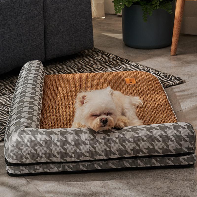 当店だけの限定モデル 犬 ベッド 夏用 ペットベット おしゃれ 小型犬 中型犬 大型犬 猫 洗える 夏 冷感 涼しい 枕 まくら ひんやり 寝具 犬の巣 猫ベッド 送料無料 Shipsctc Org