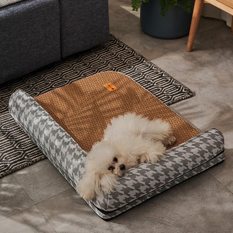 当店だけの限定モデル 犬 ベッド 夏用 ペットベット おしゃれ 小型犬 中型犬 大型犬 猫 洗える 夏 冷感 涼しい 枕 まくら ひんやり 寝具 犬の巣 猫ベッド 送料無料 Shipsctc Org