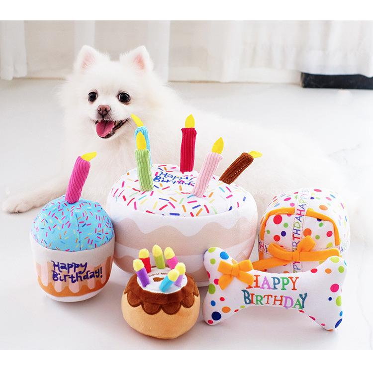 犬 おもちゃ 誕生日 プレゼント ケーキ玩具 ハッピーバースデー おもちゃ 噛む 音 わんこ お祝い 写真 撮影 飾り付け 可愛い ペットグッズ 小型犬 ペット用品 Jxe814 Select Ebisu Mart 通販 Yahoo ショッピング