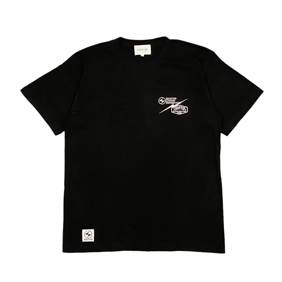 【新品】終電間際≦オンライン。 Tシャツ / ショッパー SCM×CHOPTOP コラボTシャツ : ハーレーパーツ通販SELECTED