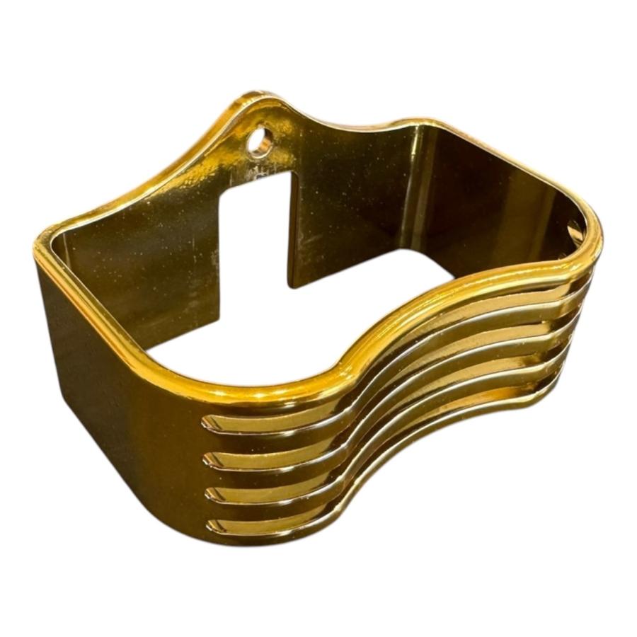 SCMオリジナル　コイルカバー　キャンディーゴールドメッキ　M8ソフテイル用 |  | 01