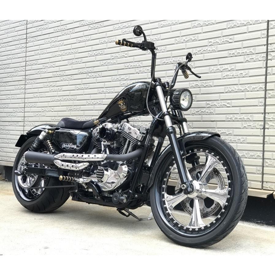 Harley Davidson 240タイヤ XL1200L SCMカスタム Harley Davidson 240タイヤ XL1200L SCMカスタム