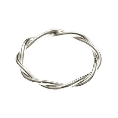 by boe（バイボー）ツイステットバンドリング SILVER/11号 | by boe