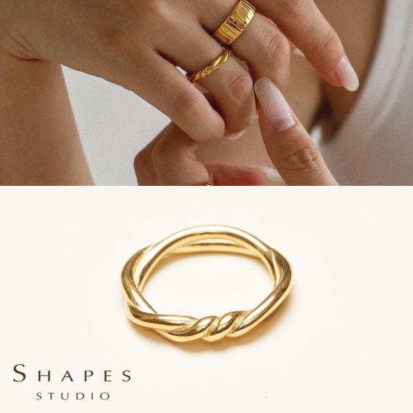 SHAPES STUDIO（シェイプス スタジオ）リング Braided Twist Ring | 