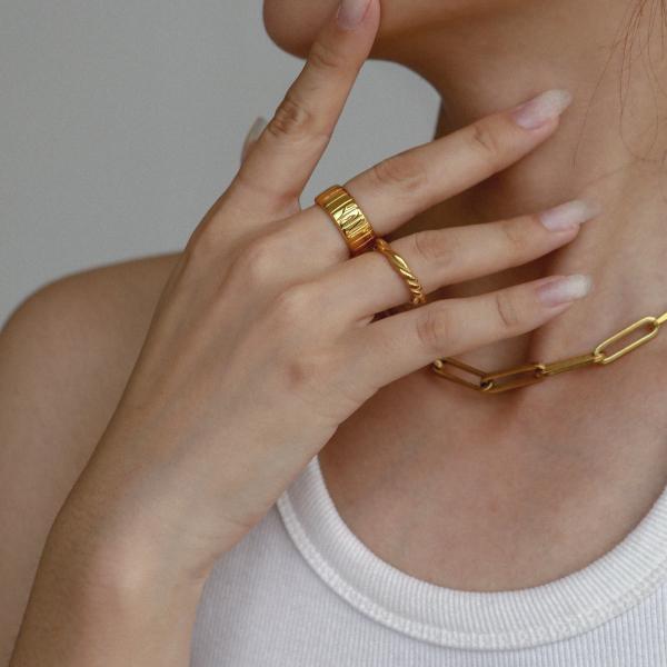 SHAPES STUDIO（シェイプス スタジオ）リング Braided Twist Ring |  | 05
