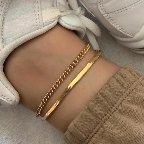 SHAPES STUDIO（シェイプス スタジオ）アンクレット Chain Anklet |  | 01