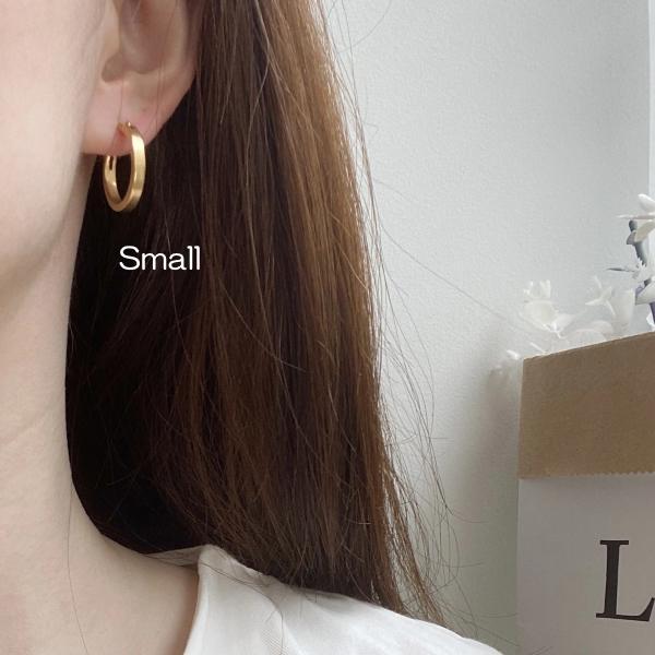 SHAPES STUDIO（シェイプス スタジオ）ピアス Everyday Closed Hoop Earrings |  | 03