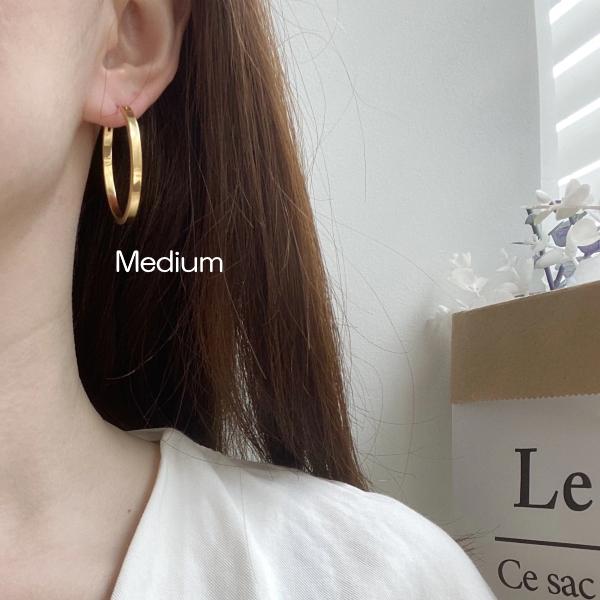 SHAPES STUDIO（シェイプス スタジオ）ピアス Everyday Closed Hoop Earrings |  | 04
