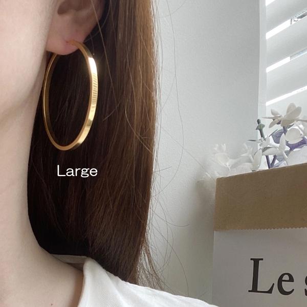 SHAPES STUDIO（シェイプス スタジオ）ピアス Everyday Closed Hoop Earrings |  | 05