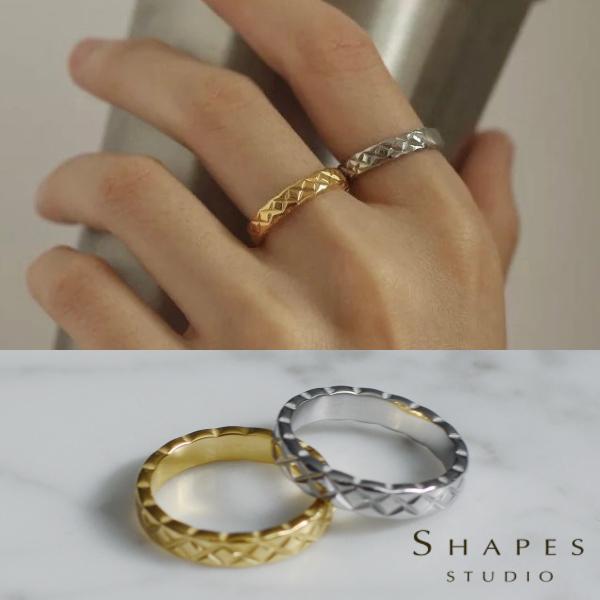 SHAPES STUDIO（シェイプス スタジオ）リング Petite Crush Band Ring | 