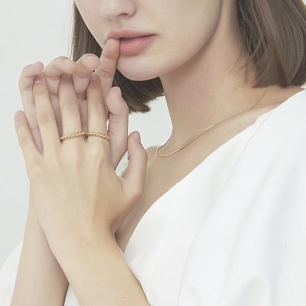 SHAPES STUDIO（シェイプス スタジオ）リング Simple Twist Band Ring |  | 02