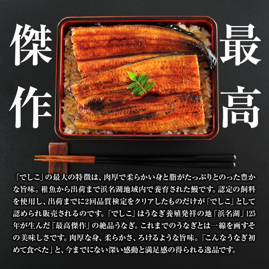 でしこ うなぎ 蒲焼き 国産 5尾 浜名湖産うなぎ 手焼き鰻 海鮮 ギフト