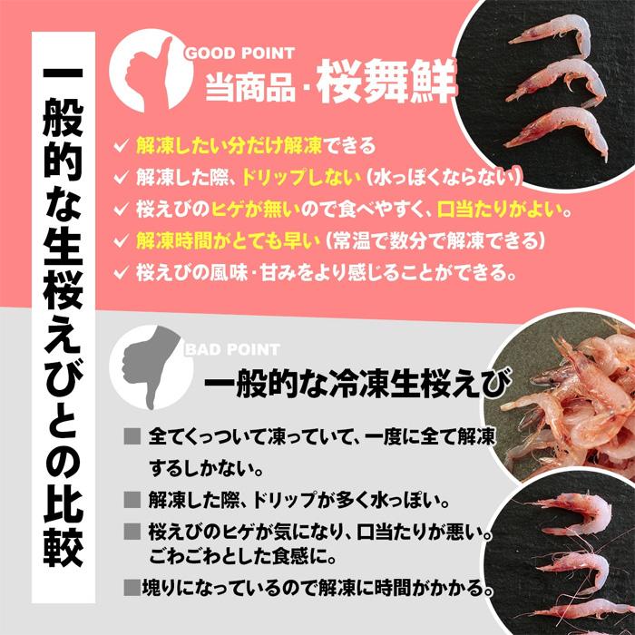 桜えび 国産 生桜えび 静岡県由比 蒲原 本場 生桜エビ100g 鮮魚 海鮮