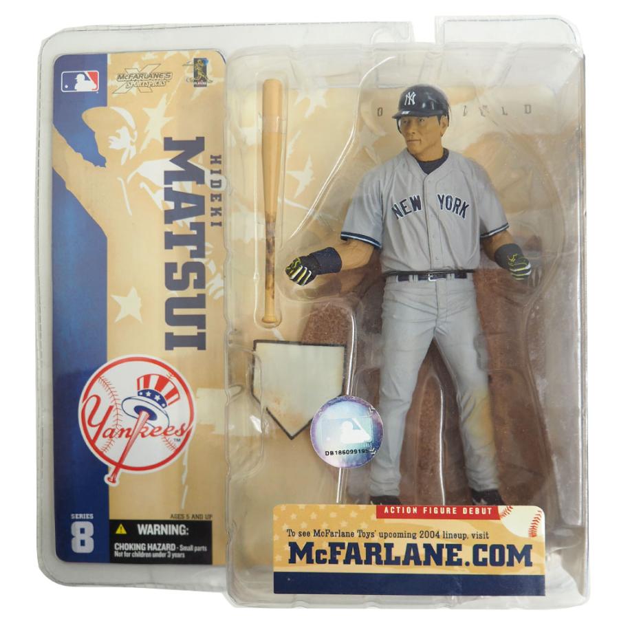 MLB ヤンキース 松井秀喜 フィギュア シリーズ8 マクファーレン / McFarlane ロード レアアイテム  :mlb-160706fig05:バッシュ バスケグッズ SELECTION - 通販 - Yahoo!ショッピング