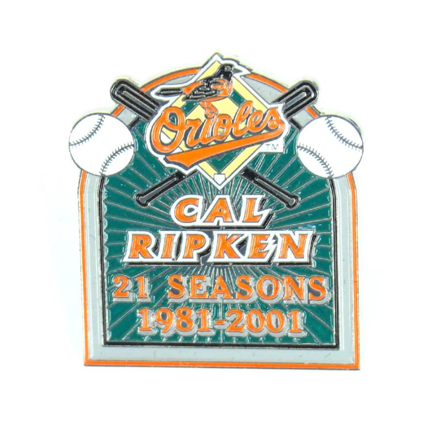 Mlb オリオールズ カル リプケン 21 シーズン ピンバッジ ピーター デイビット Peter David レアアイテム Mlb pin06 バッシュ バスケグッズ Selection 通販 Yahoo ショッピング