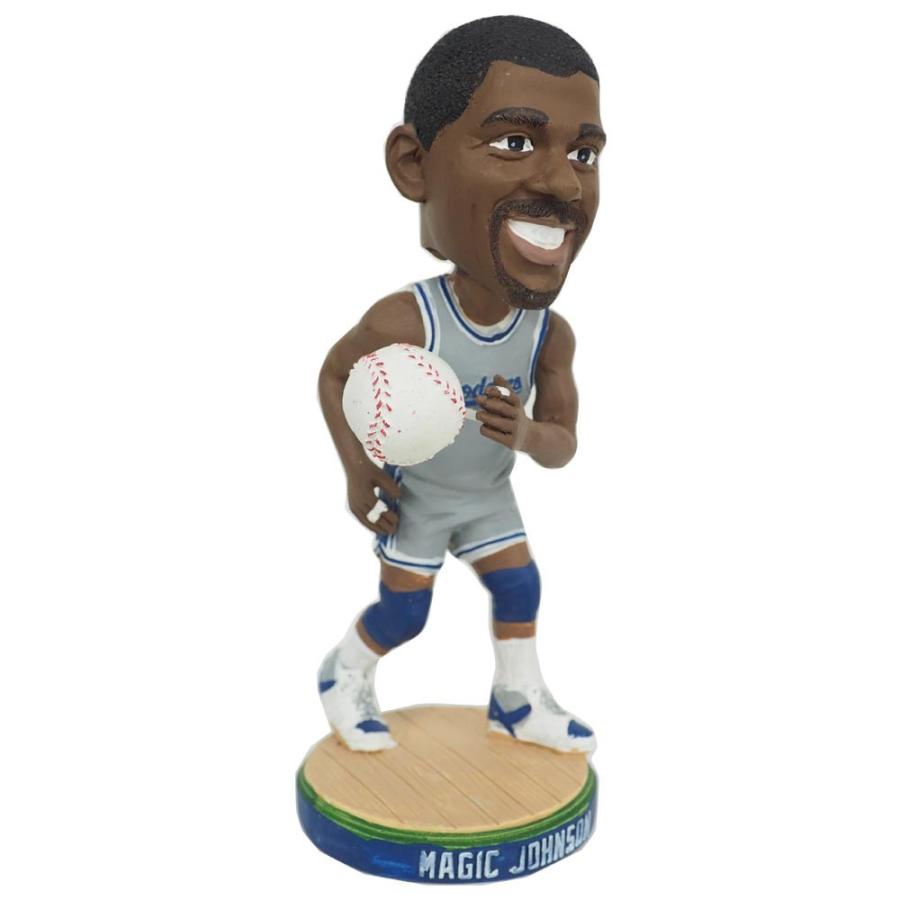 ロサンゼルス・ドジャース マジック・ジョンソン ボブルヘッド 配布品 箱無し美品 ロサンゼルス・ドジャース マジック・ジョンソン ボブルヘッド 配布品