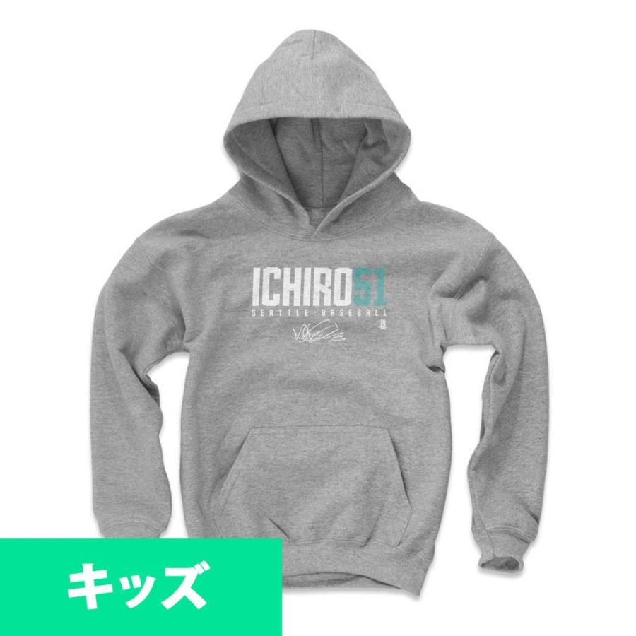 メンズファッション メール便指定可能 Mlb マリナーズ イチロー パーカー フーディー キッズ Player Art Cotton 500level グレー Ebx0bnwsgp Www Boulevardrestaurants Com