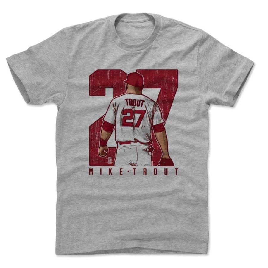 Mlb Tシャツ エンゼルス マイク トラウト Player Art Cotton T Shirt 500level グレー 1112lv Ocsl Mlb fht34 バッシュ バスケグッズ Selection 通販 Yahoo ショッピング