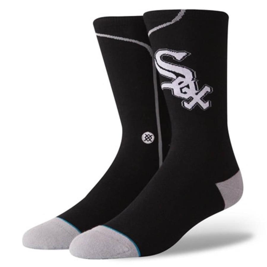 MLB ホワイトソックス スタンス WHITE SOX ALT JERSEY ソックス/靴下 STANCE ブラック mlb