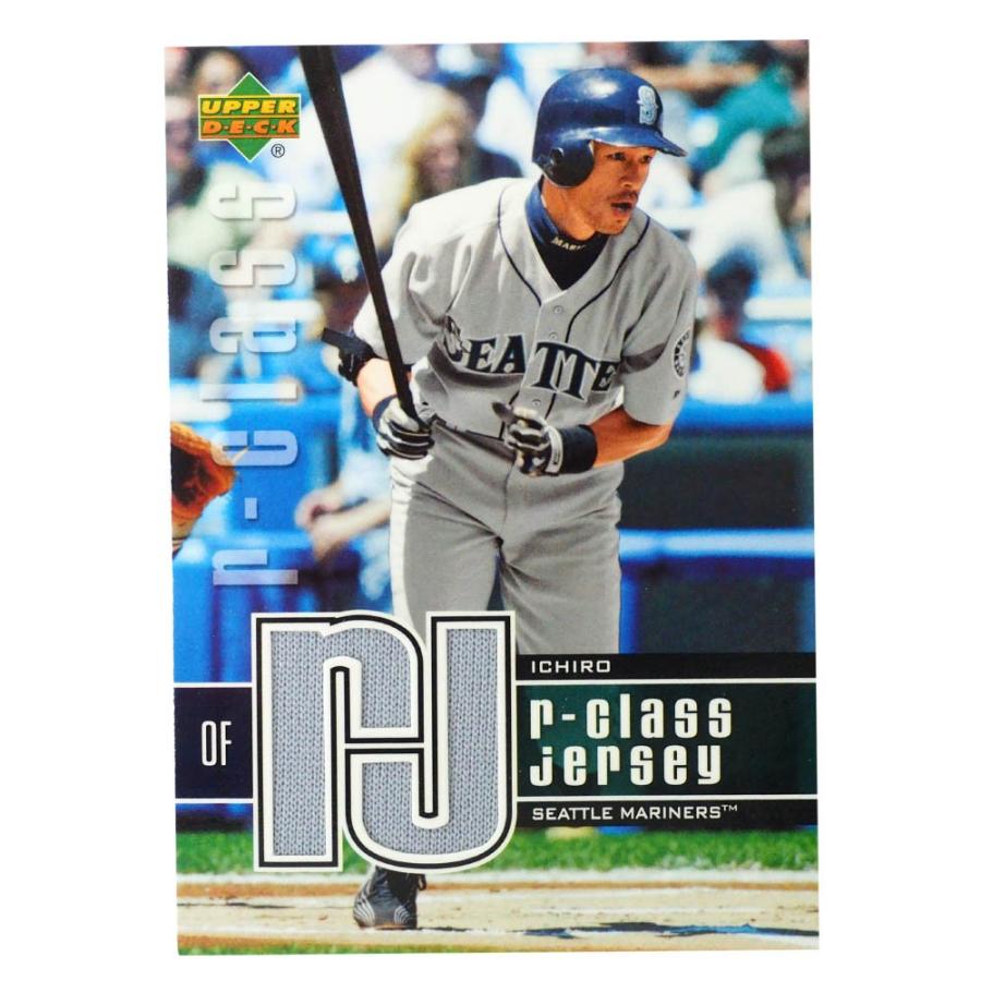 MLB イチロー シアトル・マリナーズ トレーディング歌留多/運動競技歌留多 2004 #IS 競り合い プルオーバー 薄墨色 Upper Deck