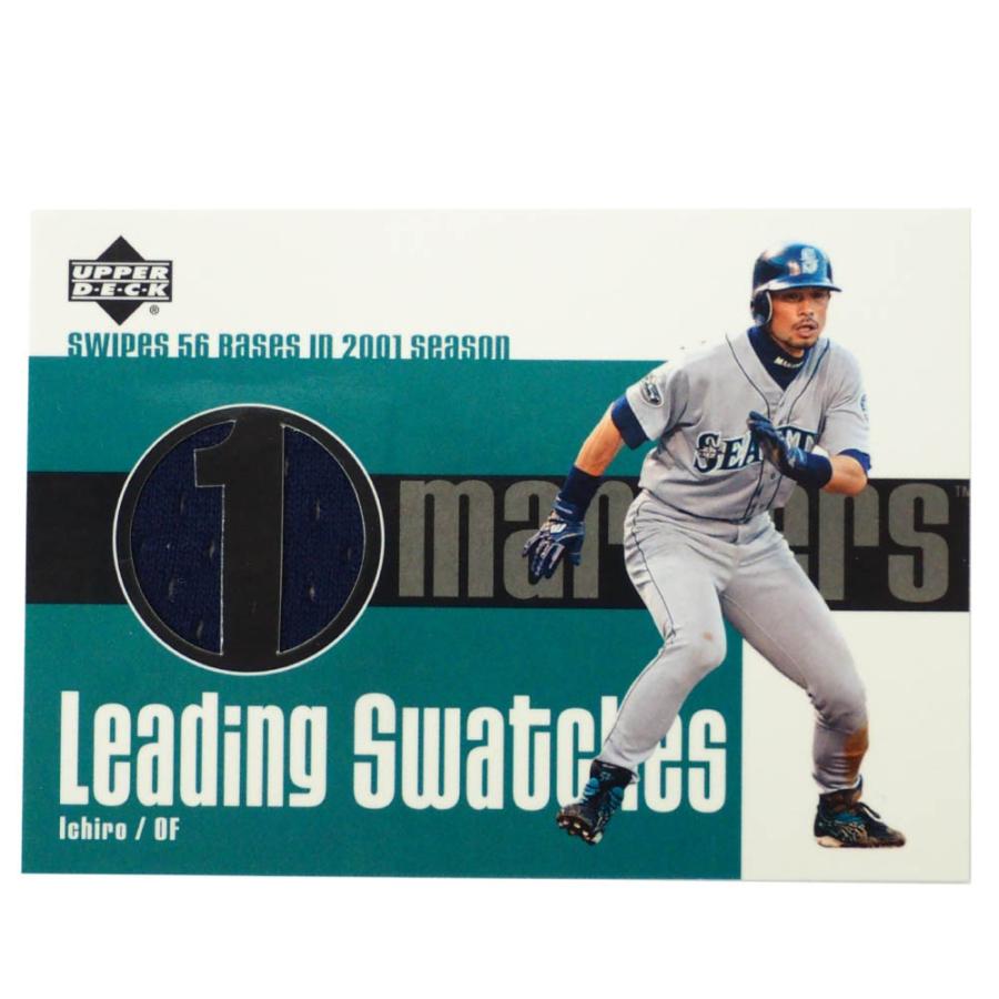 MLB イチロー シアトル・マリナーズ トレーディング歌留多/運動競技歌留多 2003 Ichiro #LS-IS1 Jersey Navy Upper Deck