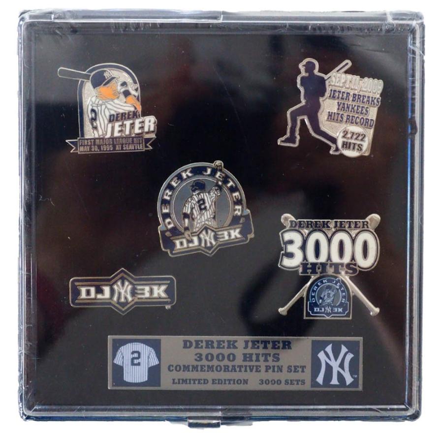 見事な Hits 3000 Jeter Derek ニューヨーク ヤンキース デレク ジーター Mlb Commemorative Aminco ピンズセット Set Pin 5 その他財布 帽子 ファッション小物 在庫 在庫品 Www Auschule S Schule Bw De