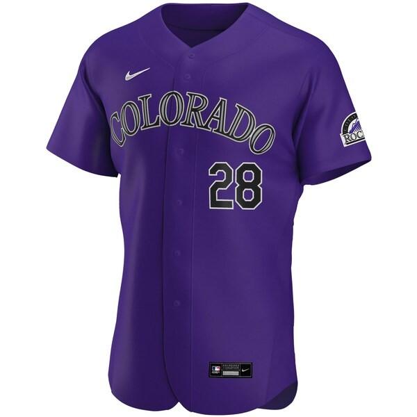 ユニフォーム ジャージ 応援グッズ ノーラン アレナド Mlb 0424apj1 バッシュ バスケグッズ バスケグッズ パープル オーセンティック Mlb 野球 オルタネート コロラド ロッキーズ Selection ナイキ Nike