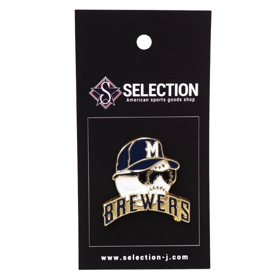 Mlb ミルウォーキー ブリュワーズ ピンバッチ ピンズ Team Ball Mascot Pin Aminco Mlb 0523pin09 バッシュ バスケグッズ Selection 通販 Yahoo ショッピング