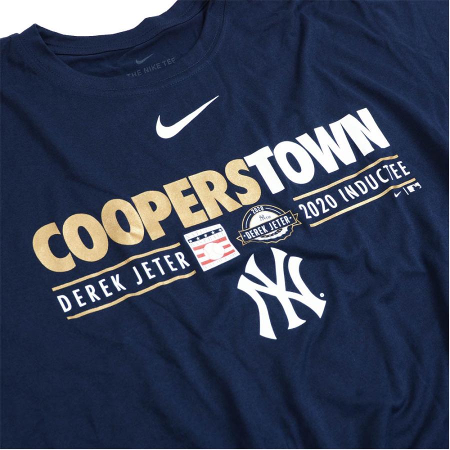 MLB デレク・ジーター ニューヨーク・ヤンキース Tシャツ 2020 野球殿堂入り記念 Cooperstown T-Shirt ナイキ/Nike ネイビー N922-EB7【OCSL】｜selection-basketball｜03