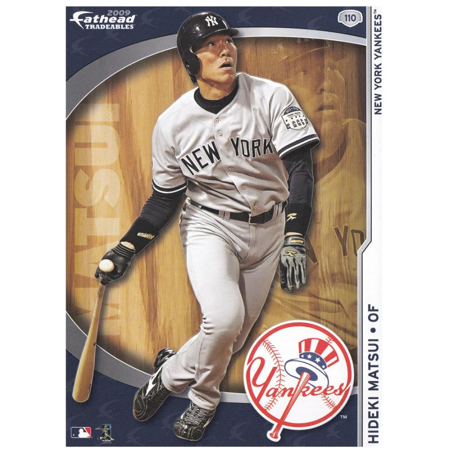 Mlb 松井 秀喜 ニューヨーク ヤンキース ステッカー Fathead 09 Road Mlb 0728sti06 バッシュ バスケグッズ Selection 通販 Yahoo ショッピング