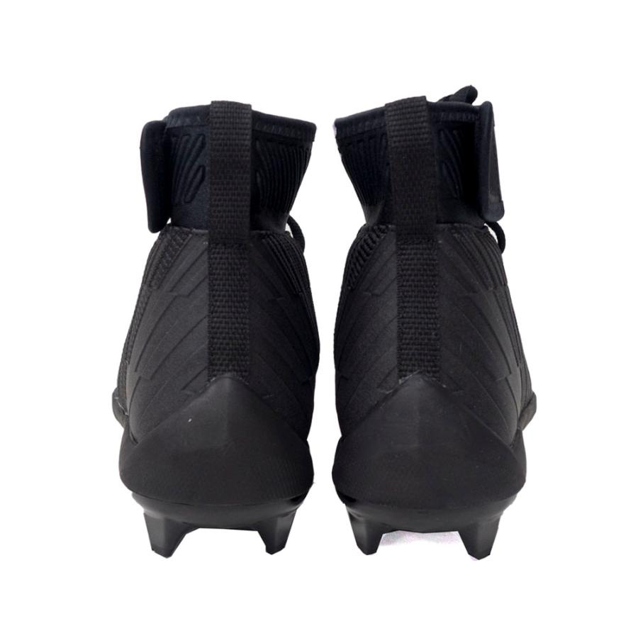 UNDER ARMOUR 野球 ポイントスパイク 黒 ロゴ 金具 26cm 男